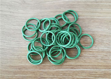 Green FKM Rubber O Ring Seal Wear Resistance Customized Size For Industry