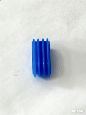 الستائر الزرقاء المضادة لاهتزازات السيليكون غسالات المطاط المخصصة للمعدات الصناعية