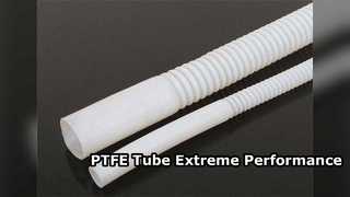أنبوب بلاستيكي PTFE مقاوم لدرجة الحرارة القصوى للتآكل